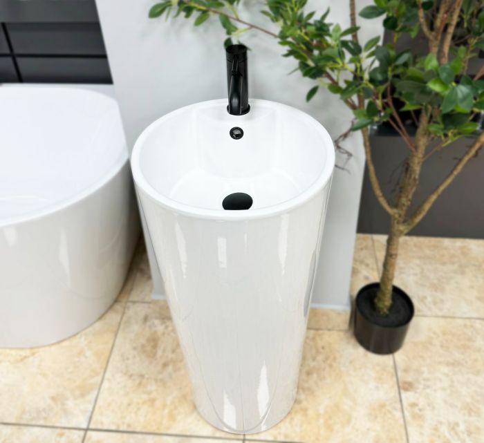 Умивальник VBI BOLONIA WHITE підлоговий