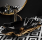 Умывальник REA INFINITY GOLD BLACK накладной