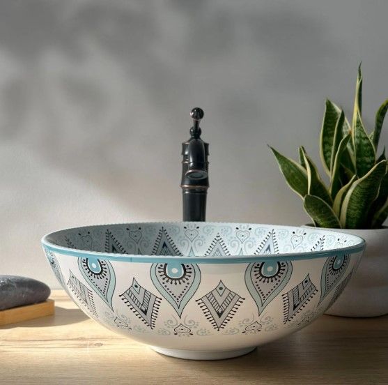 Умывальник REA MANDALA накладной