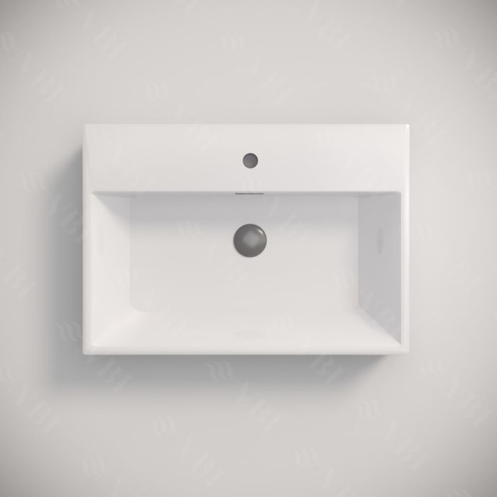 Умивальник VBI PADUA 50 WHITE накладний підвісний