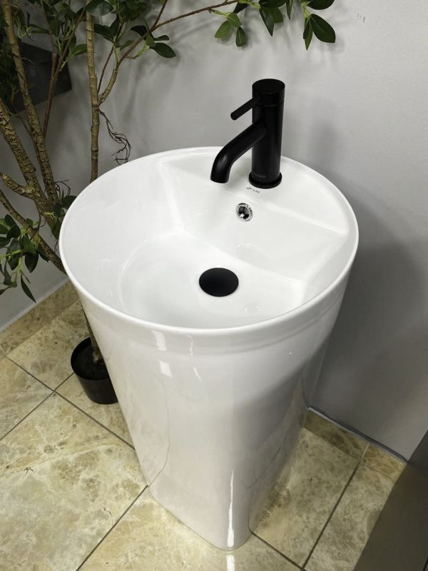 Умывальник VBI ASOLA WHITE напольный