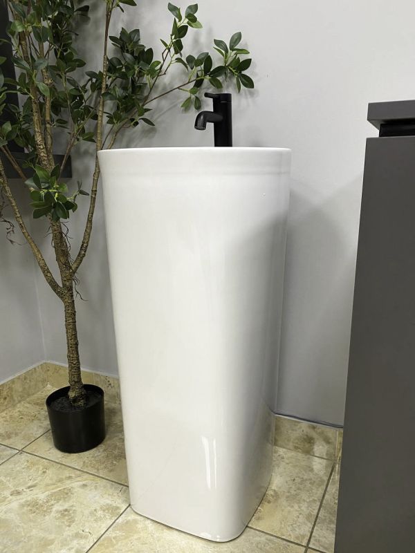 Умывальник VBI ASOLA WHITE напольный