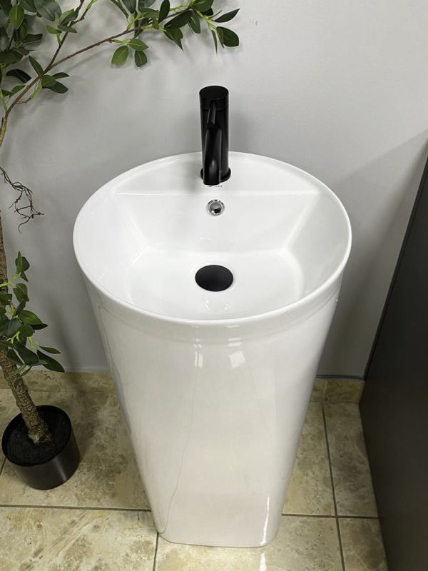 Умывальник VBI ASOLA WHITE напольный