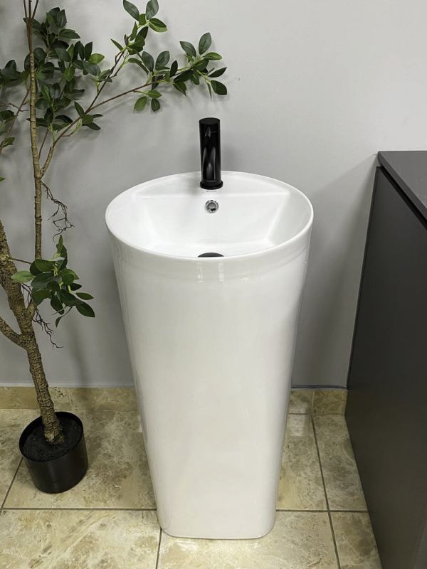 Умывальник VBI ASOLA WHITE напольный