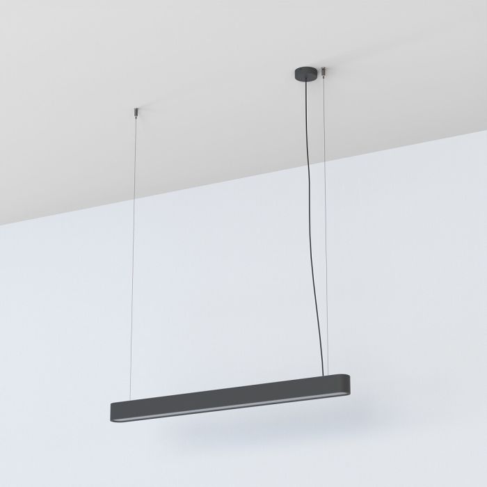 Подвесной светильник Nowodvorski SOFT LED GRAPHITE 90x6