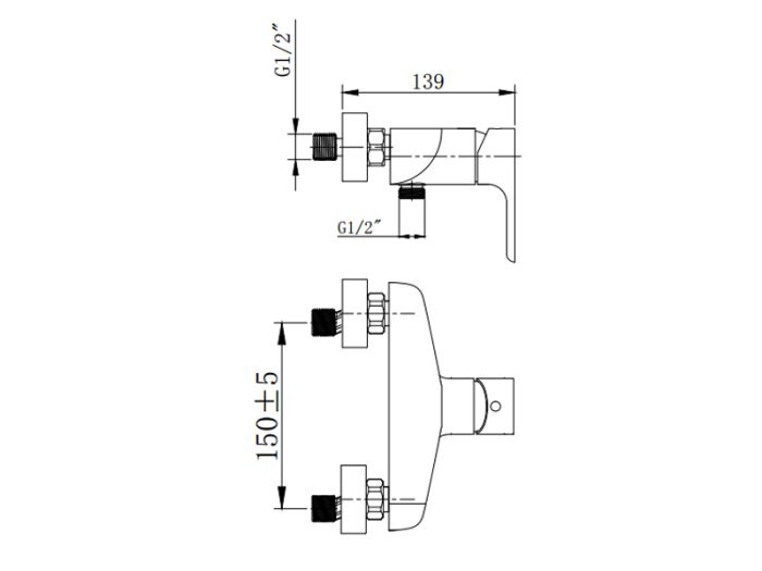 Смеситель для душа ASIGNATURA Delight