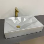 Умивальник VBI TROIA M GREY MATT накладний