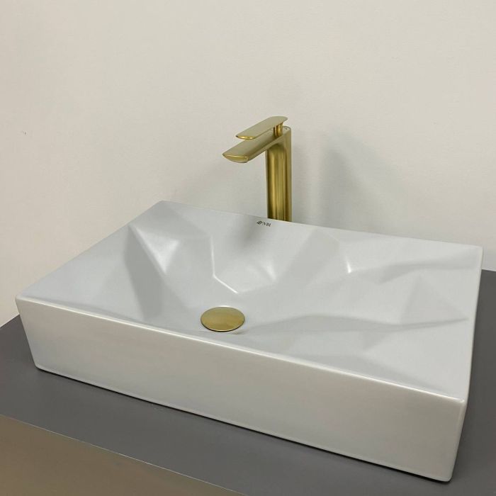 Умывальник VBI TROIA M GREY MATT накладной