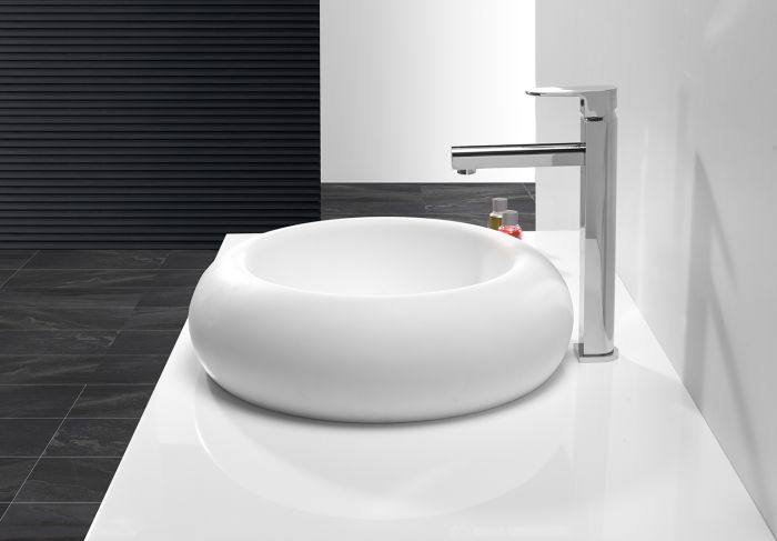 Умывальник кгруглый ASIGNATURA Delight, белый