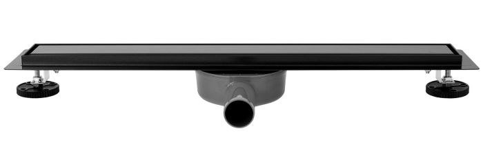 Трап для душа REA NEO PRO BLACK 2в1 черный 90 см