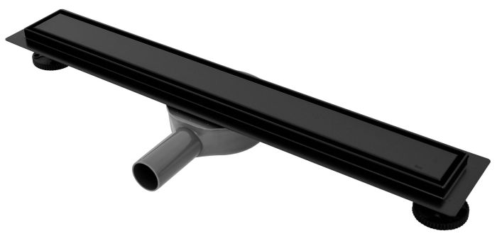 Трап для душа REA NEO PRO BLACK 2в1 черный 90 см