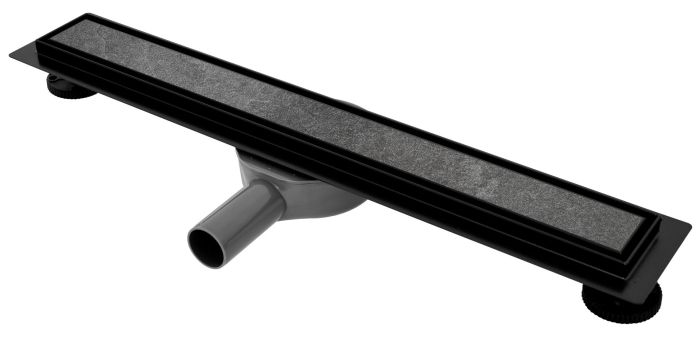 Трап для душа REA NEO PRO BLACK 2в1 черный 90 см