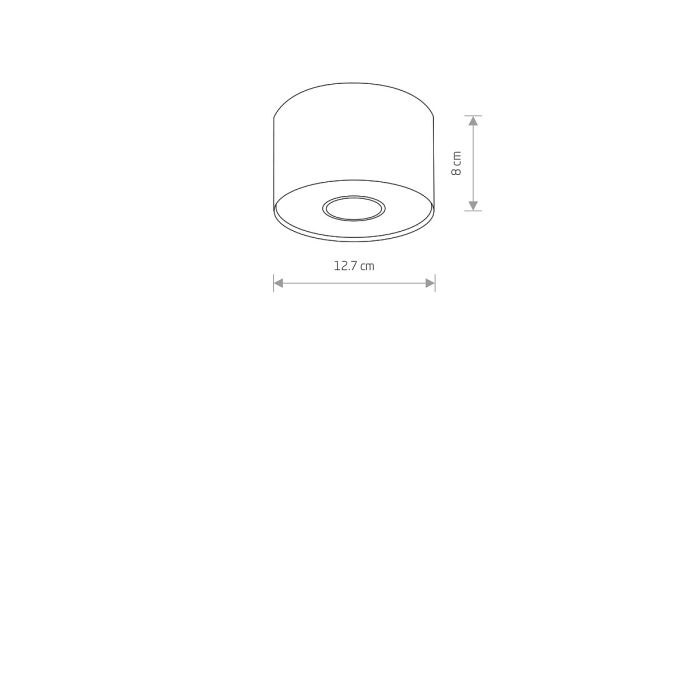 Точечный светильник Nowodvorski POINT BLACK S