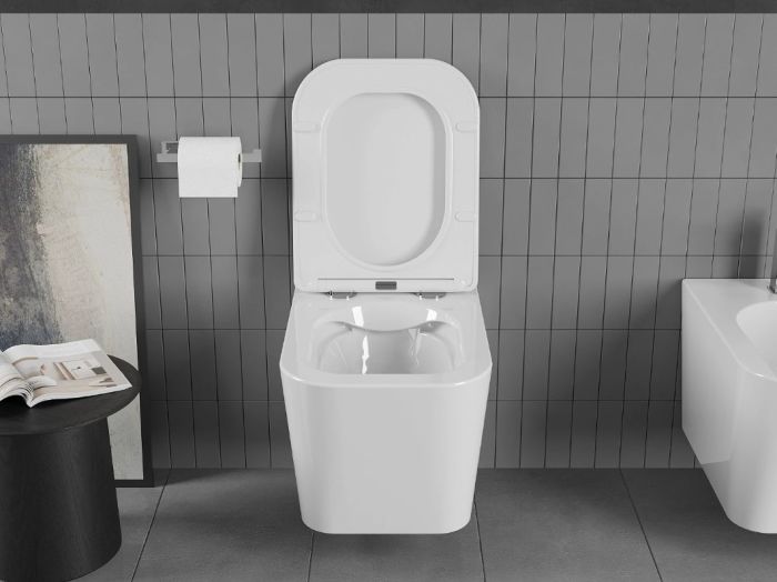 Подвесной унитаз MEXEN TEO WHITE SLIM белый