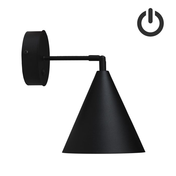 Бра с выключателем Mont W180-BT Black