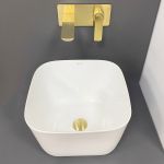 Умывальник VBI DEMONTE WHITE накладной