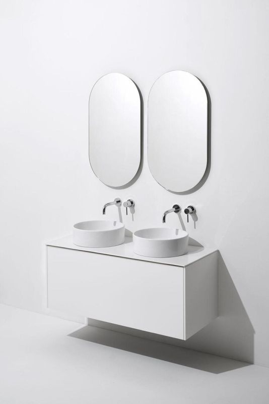 Умывальник 40 FORIU FO01 Glossy White SIMAS