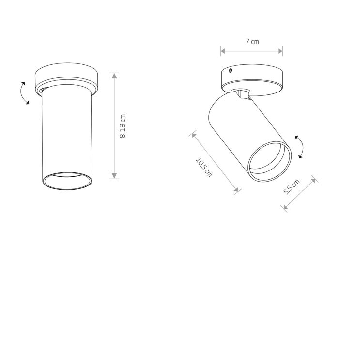 Спот светильник Nowodvorski MONO I WHITE