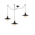 Люстра павук Atmolight Chicago P260 Spider-3 Black