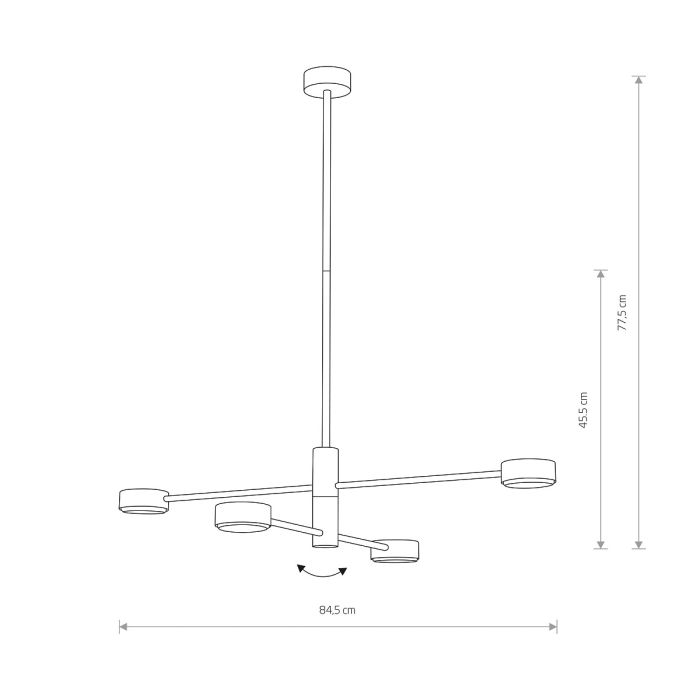 Підвісний світильник Nowodvorski ORBIT WHITE VI