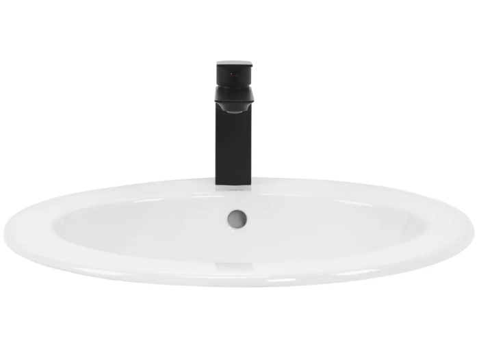 Умивальник REA DALIA WHITE врізний білий