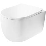 Підвісний унітаз REA EDDY N TORNADO RIMLESS WHITE білий