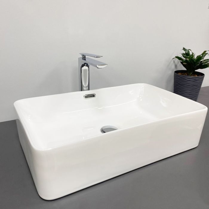 Умивальник VBI ARABBA M WHITE накладний