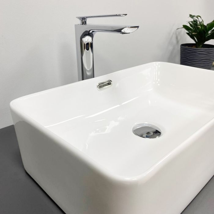 Умивальник VBI ARABBA M WHITE накладний