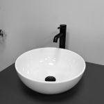 Умивальник VBI AMALFI WHITE GLOSSY накладний