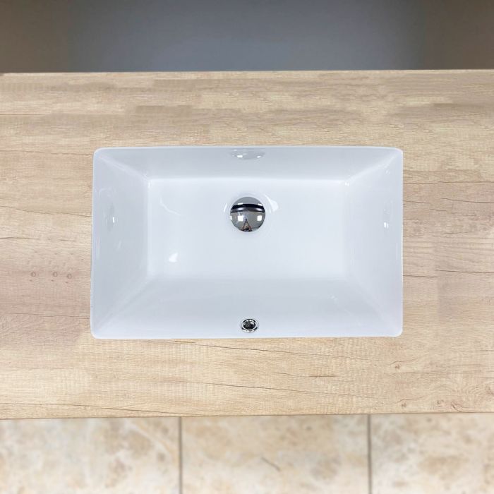 Умывальник VBI MANTUA WHITE врезной