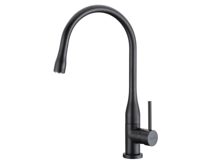 Смеситель кухонный ASIGNATURA Delicate, черный 