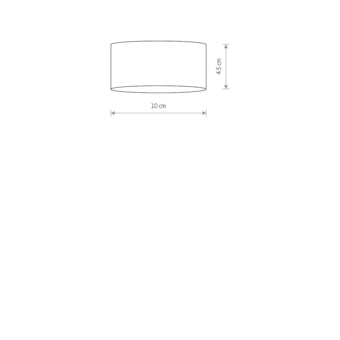 Точковий світильник Nowodvorski FLEA BLACK