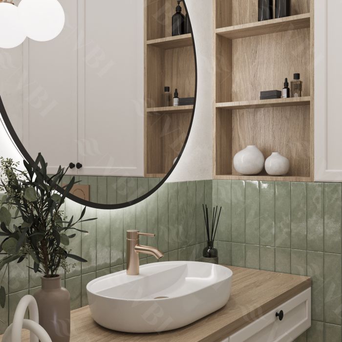 Умывальник VBI TERNI WHITE накладной