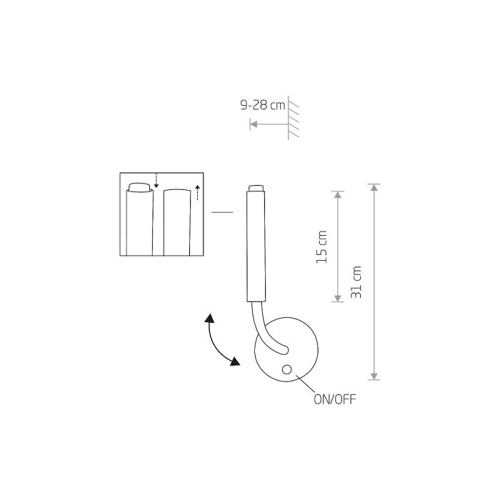 Бра Nowodvorski STALACTITE WHITE I