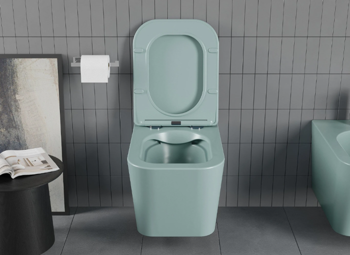 Подвесной унитаз MEXEN TEO GREEN MATT зеленый