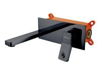 Змішувач для умивальника ASIGNATURA Unique, чорний матовий