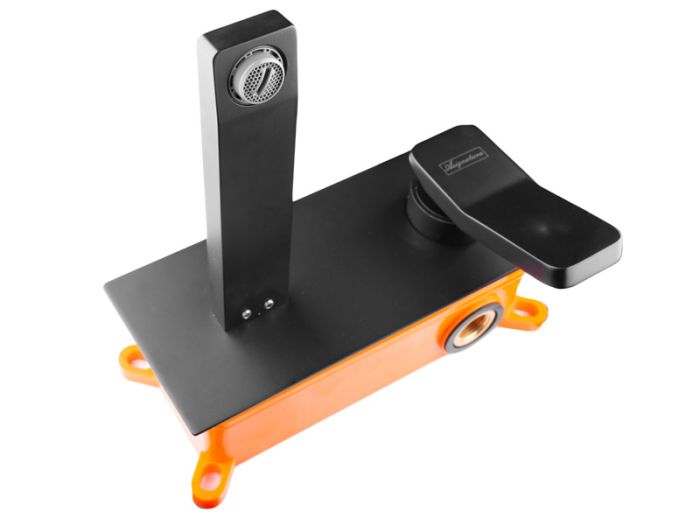 Смеситель для умывальника ASIGNATURA Unique, черный матовый