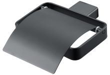 Тримач для туалетного паперу ASIGNATURA Unique, чорний