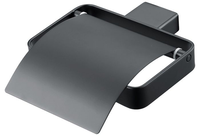 Тримач для туалетного паперу ASIGNATURA Unique, чорний