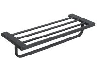 Рушникотримач ASIGNATURA Unique, чорний