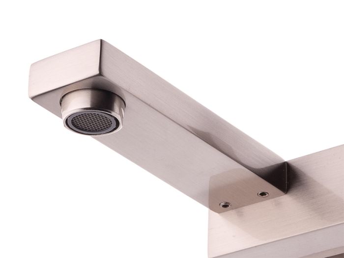 Смеситель для ванны NEWARC Cubic сатин