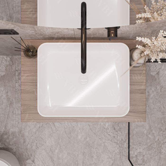 Умивальник VBI PALERMO WHITE накладний