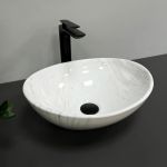 Умывальник VBI PARMA MARBLE NATURE GLOSSY накладной