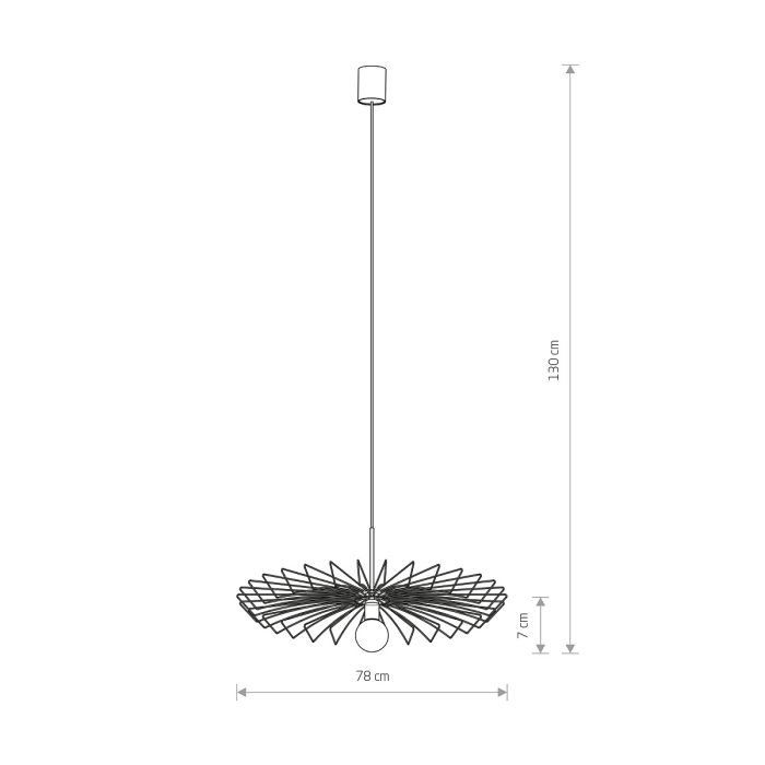 Подвесной светильник Nowodvorski UMBRELLA BLACK
