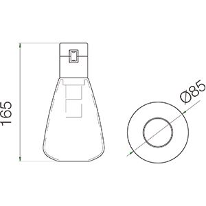 Світильники для модульної системи Module E5 Brass 3000K