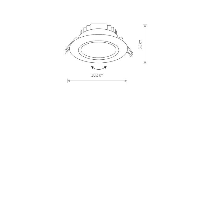 Точечный светильник Nowodvorski EOL LED 5W, 4000K