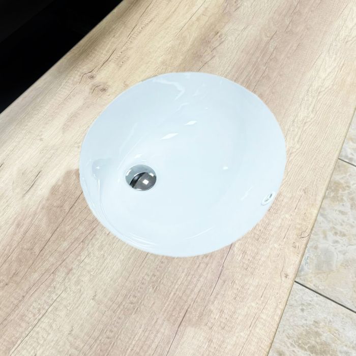 Умывальник VBI MONZA WHITE врезной