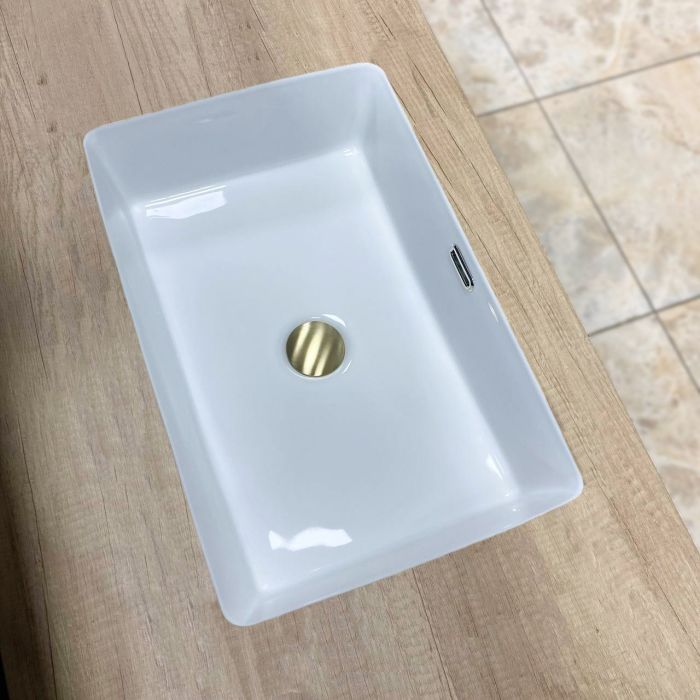 Умивальник VBI MERANO M WHITE врізний