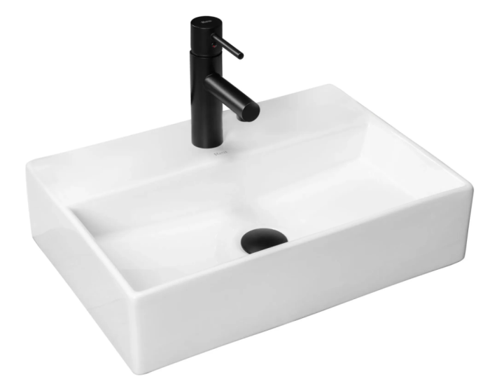 Умывальник REA VALERIA N WHITE накладной подвесной