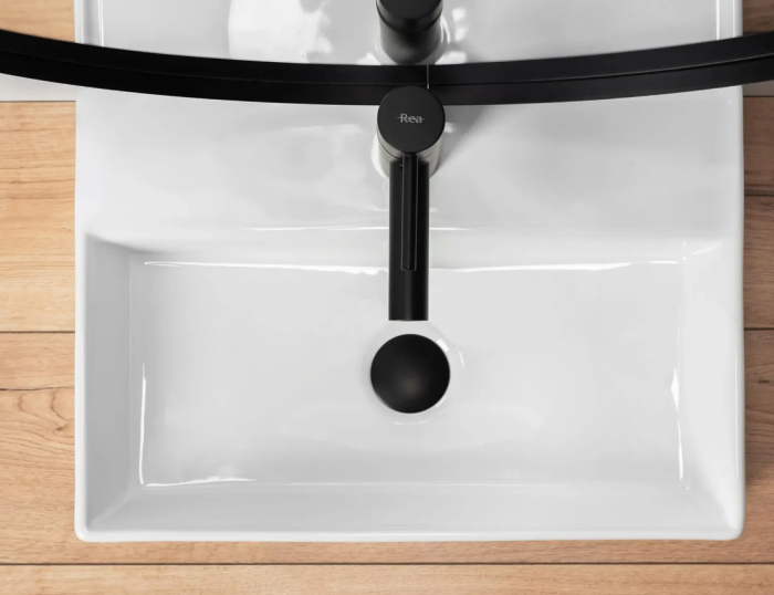 Умывальник REA VALERIA N WHITE накладной подвесной